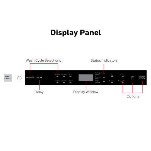 Honeywell 18 in Stainless Steel Dishwasher & Reviews Wayfair